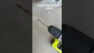 Success! Ducati stripped Allen screw changing Shift Return Spring