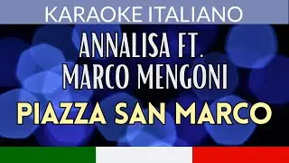 🎤 Karaoke Italiano - Annalisa & Marco Mengoni - Piazza San Marco (Base duetto con testo)