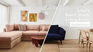 Before + After: Lucy&rsquo;s Beach Shack Living Room Transformation