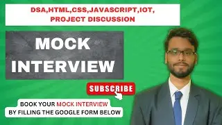 Mock Interview || DBMS || SQL || HTML || CSS || Java || DSA || Project Discussion