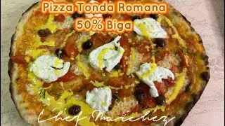 Pizza Tonda Romana 50% biga