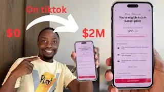 Zero to 2million Dollars a month on Tiktok. Step by step ! Tiktok feature Now available in Africa