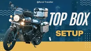 hunter 350 royal enfield accessories Hunter 350 Top Box Installation | Full Step-by-Step Guide