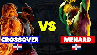 SF6- MenaRD (Blanca) vs Crossover (Ken) first to 3 (Firts to three) STREET FIGHTER 6 MATCH