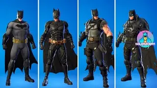 Evolution of All Batman Outfits and Cosmetics in Fortnite!