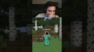 when bro spawns his loot in.. #minecraft #funny #gaming #youtube #memes #shorts #ytshorts