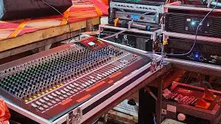 Full dj setup for stage show with  Yamaha mgp32x #yamahamixer  #soundsystem #djset #fulldjsetup 