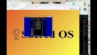 Sacred OS - Virtual Web Operating System Overview