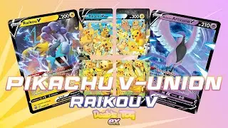 Pikachu V-UNION - PTCGL Deck Profile!