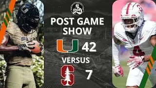 Post Game Show | Miami Hurricanes vs Stanford Cardinals | #CanesTalkLive