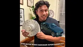 Unboxing my @HydeMotorWorks  harbinger supercharger kit! E36 318ti - 330ti build
