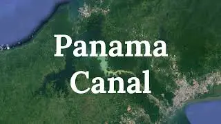 GEOGRAPHY OF PANAMA CANAL in 1 minute 🗺️
