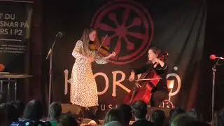 Duo Systrami p&aring; Korr&ouml; Folkmusikfestival 2017