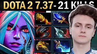 Drow Ranger Dota 7.37 Miracle with 17 Kills and Mindbreaker - TI14