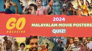 Guess the 2024 Malayalam Movie from Just the Poster! | GoGuessing | Quiz