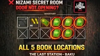 The Last Station Baku &ndash; All 5 Book Locations | Nizami Secret Room Solution