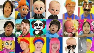 Blippi & Boss Baby & Ryan&rsquo;s World & D Billions - KulikiTaka Ti №48