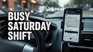 The Truth About Driving Uber on Weekends 🚕 (My &pound;25/hour Shift)
