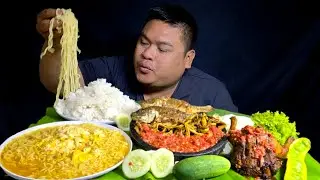 MENU KOMPLIT AYAM BAKAR UTUH USUS NILA GORENG MIE KUAH SPESIAL..