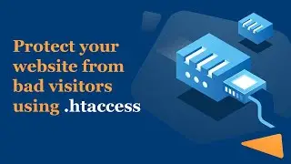 Protect your website from bad visitors | ip block through htaccess | Hindi