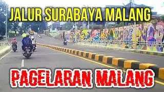 JALUR SURABAYA MALANG MENUJU PAGELARAN | JALUR MALANG SELATAN