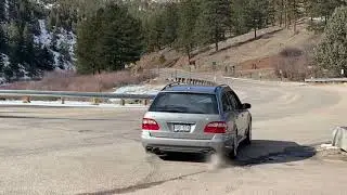 2005 E55 AMG Estate 0-45mph pull