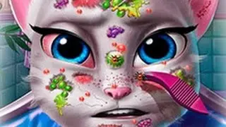 Angela Skin Doctor, Disney Movie Cartoon Game for Kids.