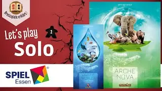 Arche Nova: Wasserwelten - Solo Let's Play (DE) [Spiel'23 Neuheit]