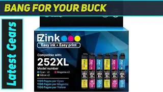 E-Z Ink 252XL: непревзойденное соотношение цены и качества для принтеров Epson Workforce!