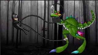 Cartoon cat vs pianosaurus - poppy playtime chapter 4