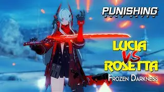 Punishing: Gray Raven (English) - Lucia VS Rosetta | Frozen Darkness