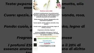 #perfume #profumidinicchia #profumo #fragranze