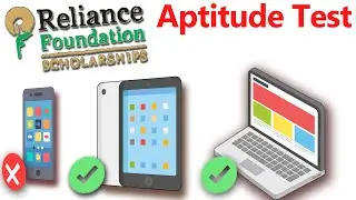 Reliance Foundation Scholarship का Exam किसमें दे सकते हैं ?