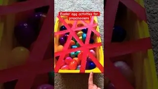 Easter Egg activities for preschoolers