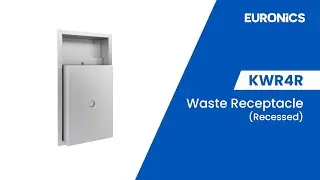 Recessed Waste Receptacle (KWR4R) | EURONICS INDIA