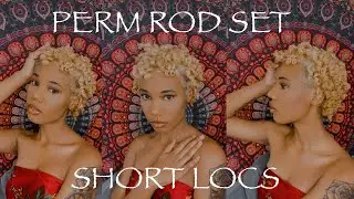 Perm Rod Set on SHORT LOCS | Goldey Loc