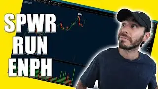 SPWR RUN ENPH Top Stocks of the Day!