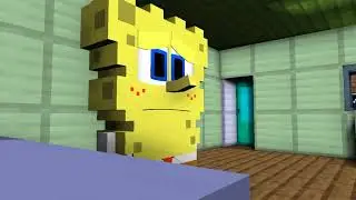 Patrick, that's a Minecraft diamond sword (A Minecraft short animation)