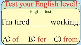 Mixed English Grammar Test 🌟if you score over 95% On This Quiz, your English is Fantastic 
