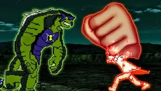 Ben 10 S3 V3 (all form) (New) VS Minato Namikage KCM (OmHy) in Jump Force Mugen