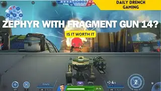 Zephyr With Fragment Gun 14 | Mech Arena