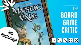 Mystic Vale App Play-through and Review!