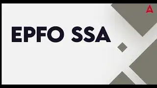 Preparing for EPFO SSA Exam 2023 | JOIN NOW