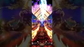 LAST CLOUDIA- Archbeing El'Dravahna Ark attack animation