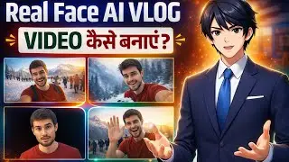 Real Face AI Vlog Video Kaise Banaye? (Step-by-Step Guide)