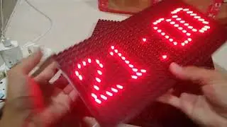 Unboxing Panel p10 untuk running text dan jam digital