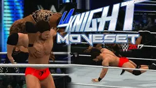 WWE 2K17 - LA KNIGHT MOVESET FORMULA - PS3/XBOX360