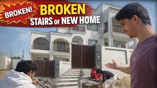 BROKEN STAIRS OF NEW HOME 🏠 VLOG-72