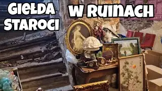 GIEŁDA STAROCI W RUINACH PAŁACU  ROZKOCHÓW.  Co za klimat !!!