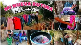 AL FIN DEJE DE LAVAR A MANO || Mi Rutina De Lavado En Mi Nueva Lavadora